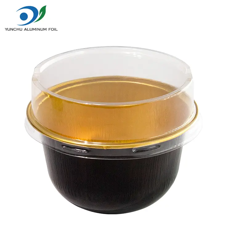 ภาชนะอลูมิเนียมฟอยล์สมูทวอลล์ทรงกลมสำหรับอบขนมคืออะไร?