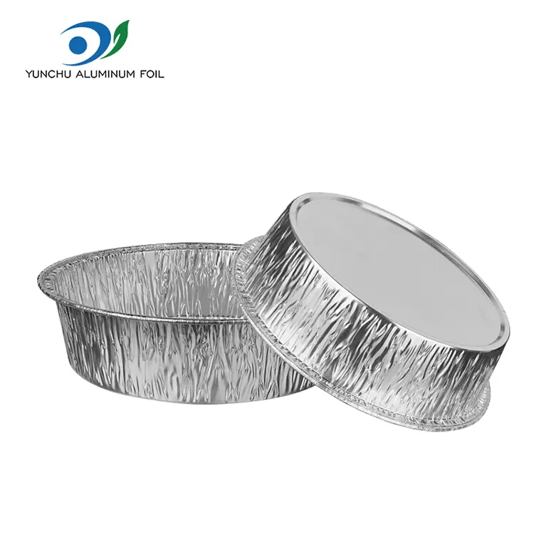 ภาชนะอลูมิเนียมฟอยล์สีเงิน