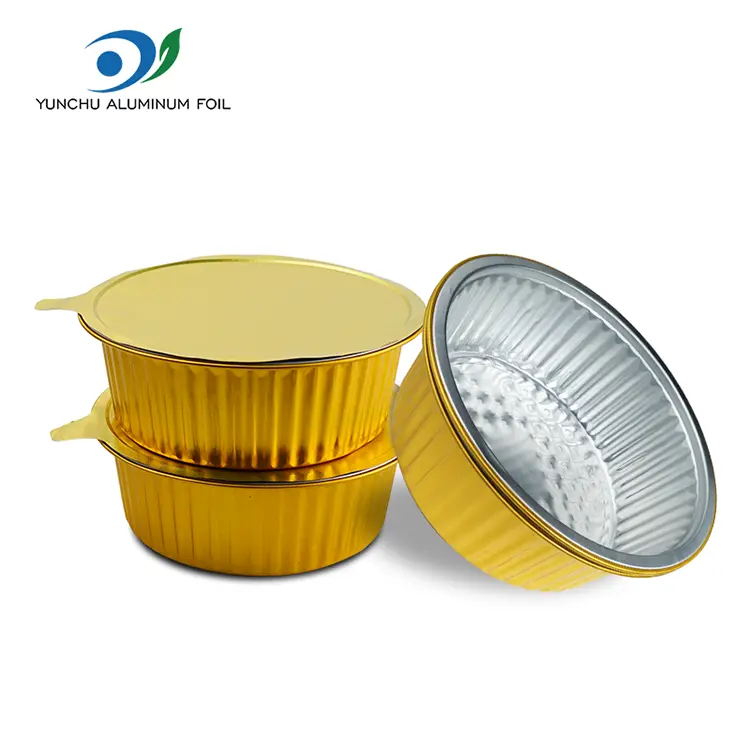 ถาดอบแบบใช้แล้วทิ้งภาชนะอลูมิเนียมฟอยล์ ถาดอบแบบใช้แล้วทิ้งภาชนะอลูมิเนียมฟอยล์
