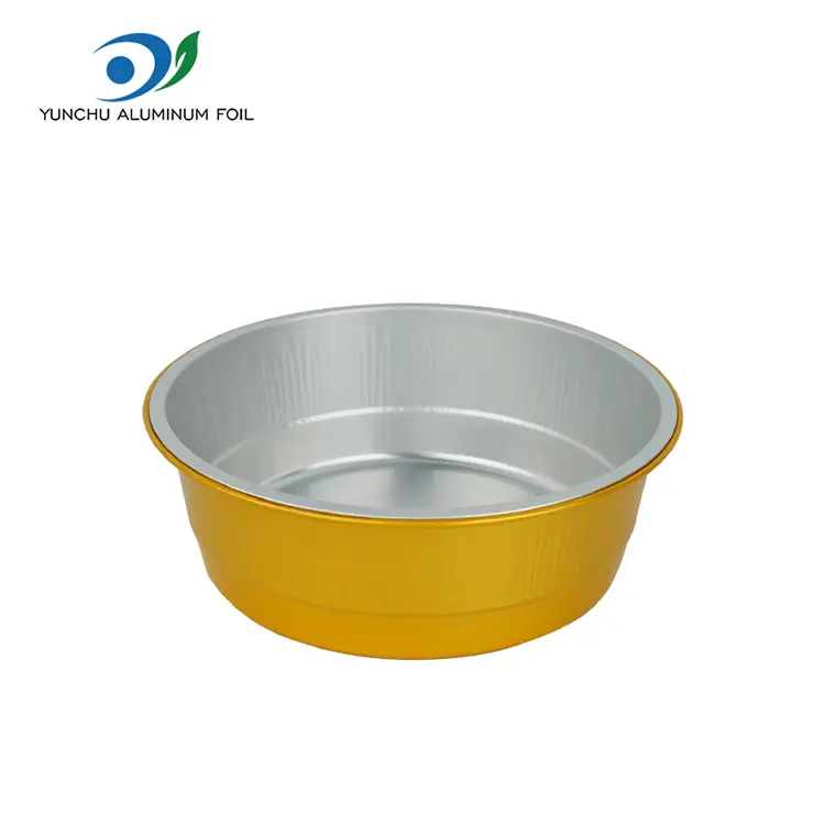 ภาชนะอลูมิเนียมฟอยล์รอบทองคำ ภาชนะอลูมิเนียมฟอยล์รอบทองคำ