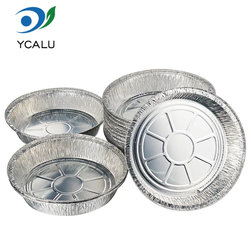 หม้อทอดอากาศอาหารซิลเวอร์อลูมิเนียมฟอยล์ภาชนะ หม้อทอดอากาศอาหารซิลเวอร์อลูมิเนียมฟอยล์ภาชนะ