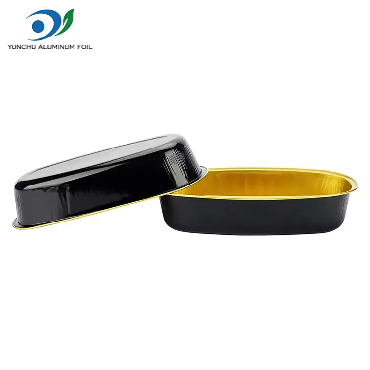 สีโอวัล Smoothwall อลูมิเนียมฟอยล์ภาชนะบรรจุ