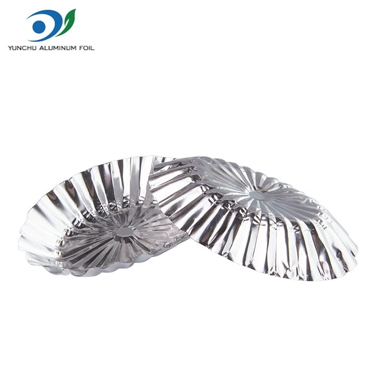 คัสตาร์ดลูกไม้รูปไข่ทาร์ตซิลเวอร์อลูมิเนียมฟอยล์อาหารภาชนะบรรจุอาหาร คัสตาร์ดลูกไม้รูปไข่ทาร์ตซิลเวอร์อลูมิเนียมฟอยล์อาหารภาชนะบรรจุอาหาร