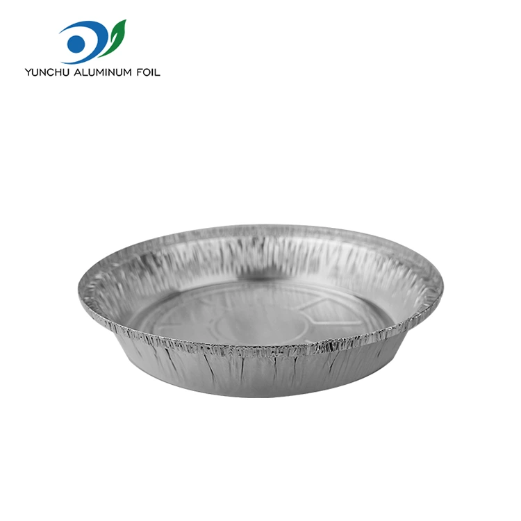 ภาชนะอลูมิเนียมฟอยล์สีเงิน