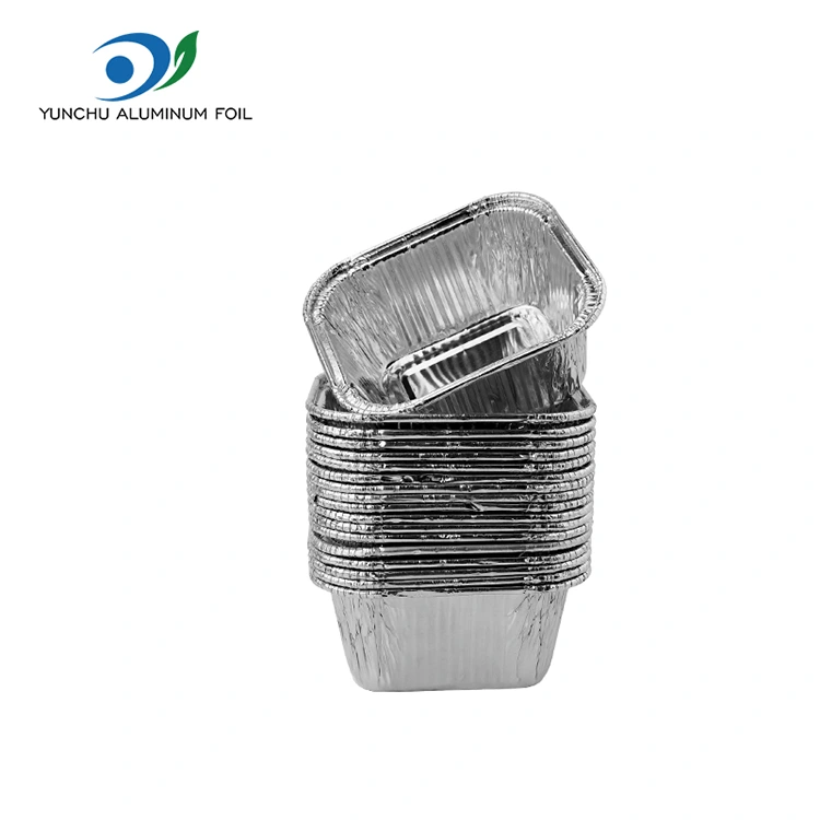 แผ่นรองอบสแควร์ผัดอากาศอลูมิเนียมฟอยล์ซิลเวอร์